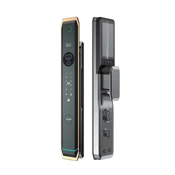lezn i12 smart door lock gray